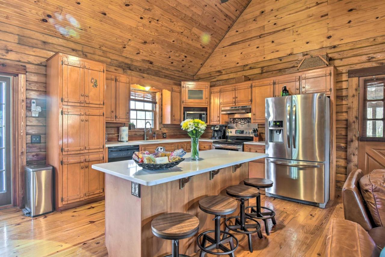 Luxury Pearcy Cabin With 5 Private Acres And Hot Tub! Exterior foto