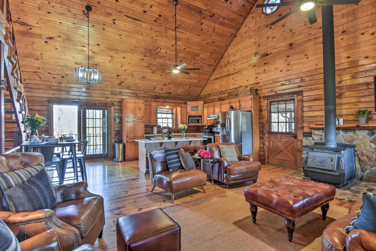 Luxury Pearcy Cabin With 5 Private Acres And Hot Tub! Exterior foto