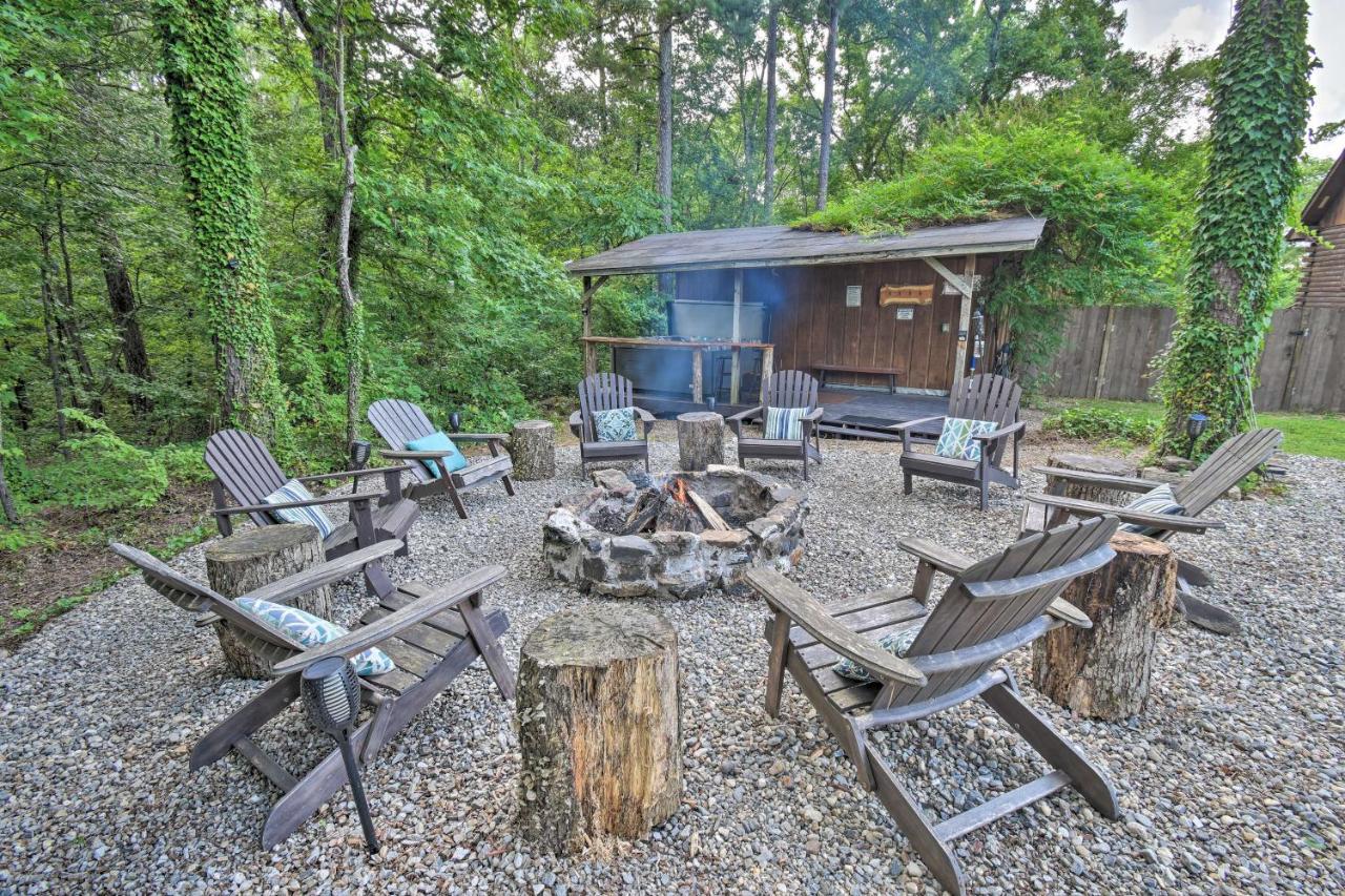 Luxury Pearcy Cabin With 5 Private Acres And Hot Tub! Exterior foto