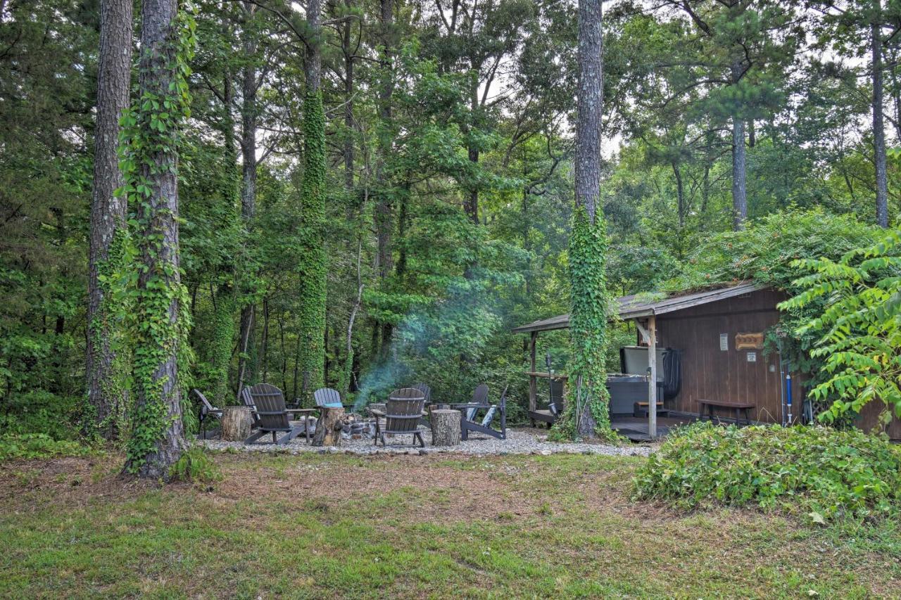 Luxury Pearcy Cabin With 5 Private Acres And Hot Tub! Exterior foto